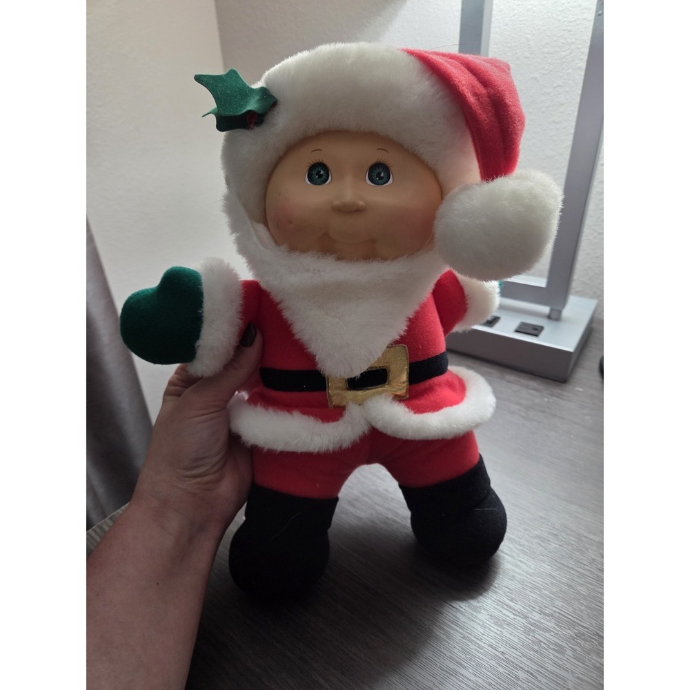 Vintage 1992 Hasbro Cabbage Patch Kids Holiday Edition Santa Claus Doll